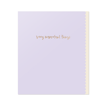 Emma Kate Co Notebook | Very Important Things