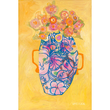 Jai Vasicek Limited Edition Art Print | Sunflowers