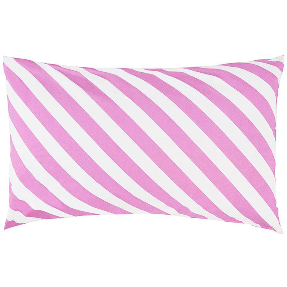 Castle Pillowcase | Lilac Stripe