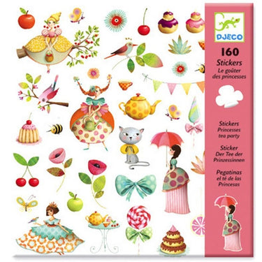 Djeco Stickers | Princess Tea Party