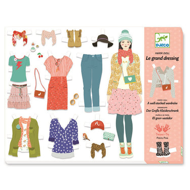 Djeco Paperdolls | Fashion Big Dressing Room