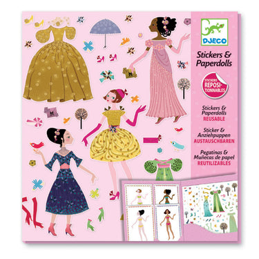 Djeco Stickers & Paperdolls | Seasons
