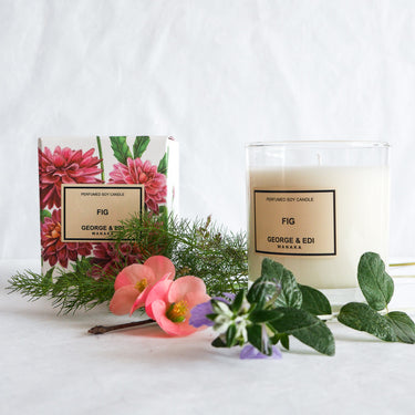 George & Edi Perfumed Candle | Fig