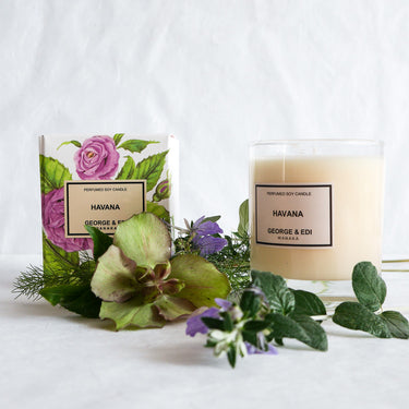 George & Edi Perfumed Candle | Havana