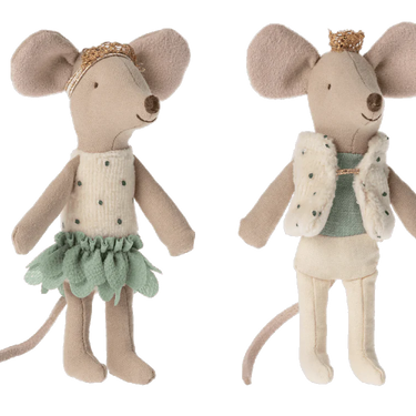 Maileg Matchbox Mice | Royal Twins