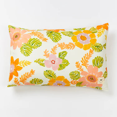Bonnie and Neil Linen Pillowcase | Sunset Floral Multi