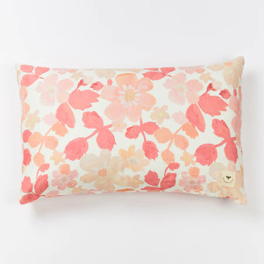 Bonnie and Neil Linen Pillowcase | Mini Pastel Floral Pink
