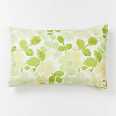 Bonnie and Neil Linen Pillowcase | Mini Pastel Floral Green