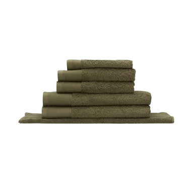 Vida Organic Cotton Towels | Olive
