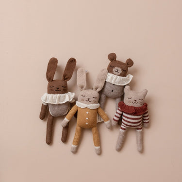 Main Sauvage Knit Toy | Teddy | Oat Pyjamas