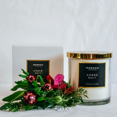 Maraca Luxury Candle | Ambre Nuit