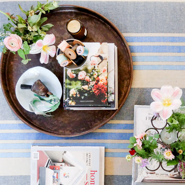 Rustic Metal Thali Tray