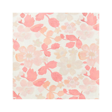 Bonnie and Neil Napkin | Mini Pastel Floral Pink